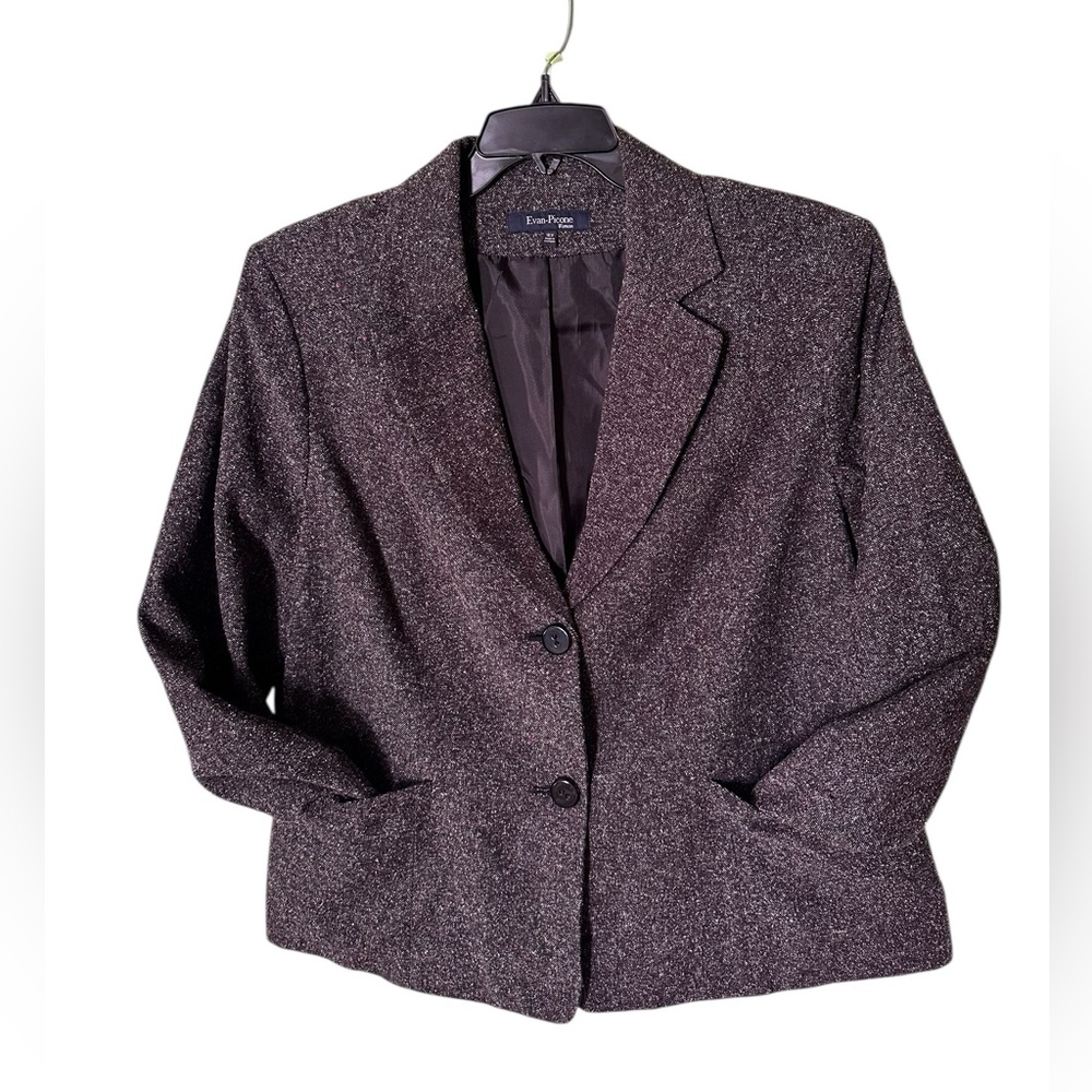 Evan Picone Women’s Charcoal Blazer
